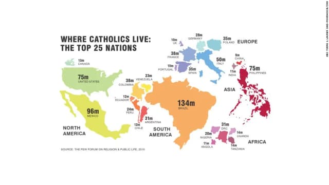 Ile katolików jest na świecie? Aktualne dane i globalne trendy wyznania Ile katolików jest na świecie? Aktualne dane i globalne trendy wyznania