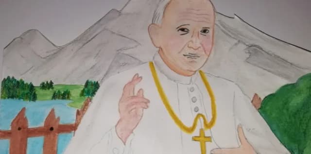Jak narysować papieża Jana Pawła II - proste techniki rysowania Jak narysować papieża Jana Pawła II - proste techniki rysowania